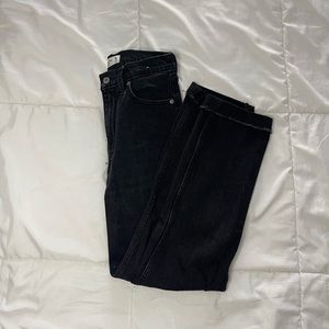 Abercrombie & Fitch Black Straight Leg Jeans
